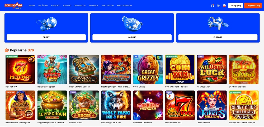 strona-główna-VulkanBetCasino